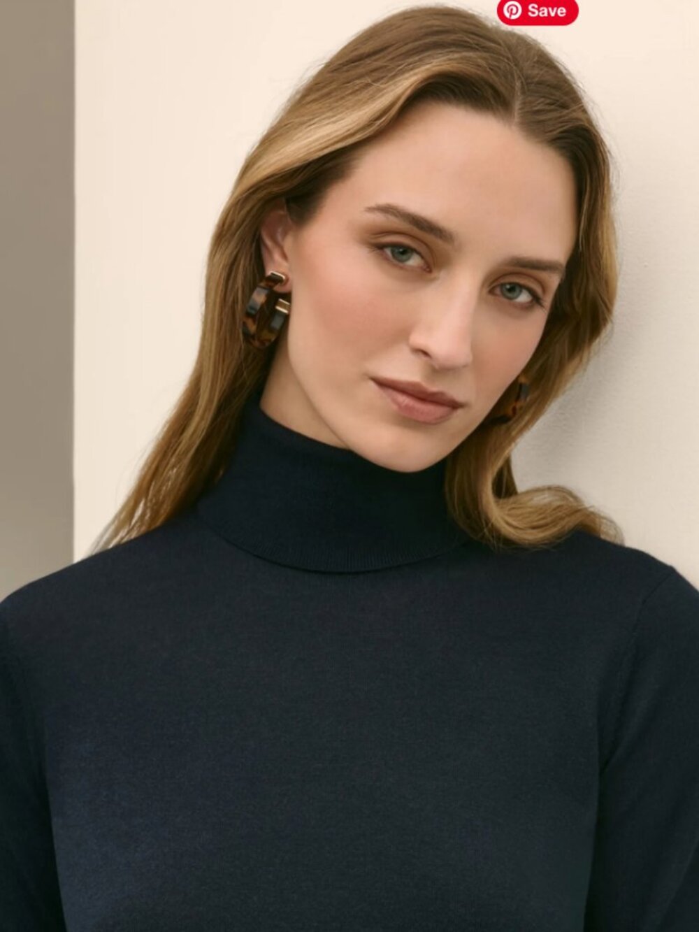 Brooks Brothers 100% Merino Wool Turtleneck sweater Black Large - Picture 3 of 6
